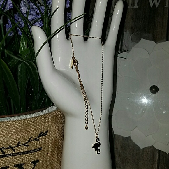 Kate spade flamingo necklace - Picture 2 of 4